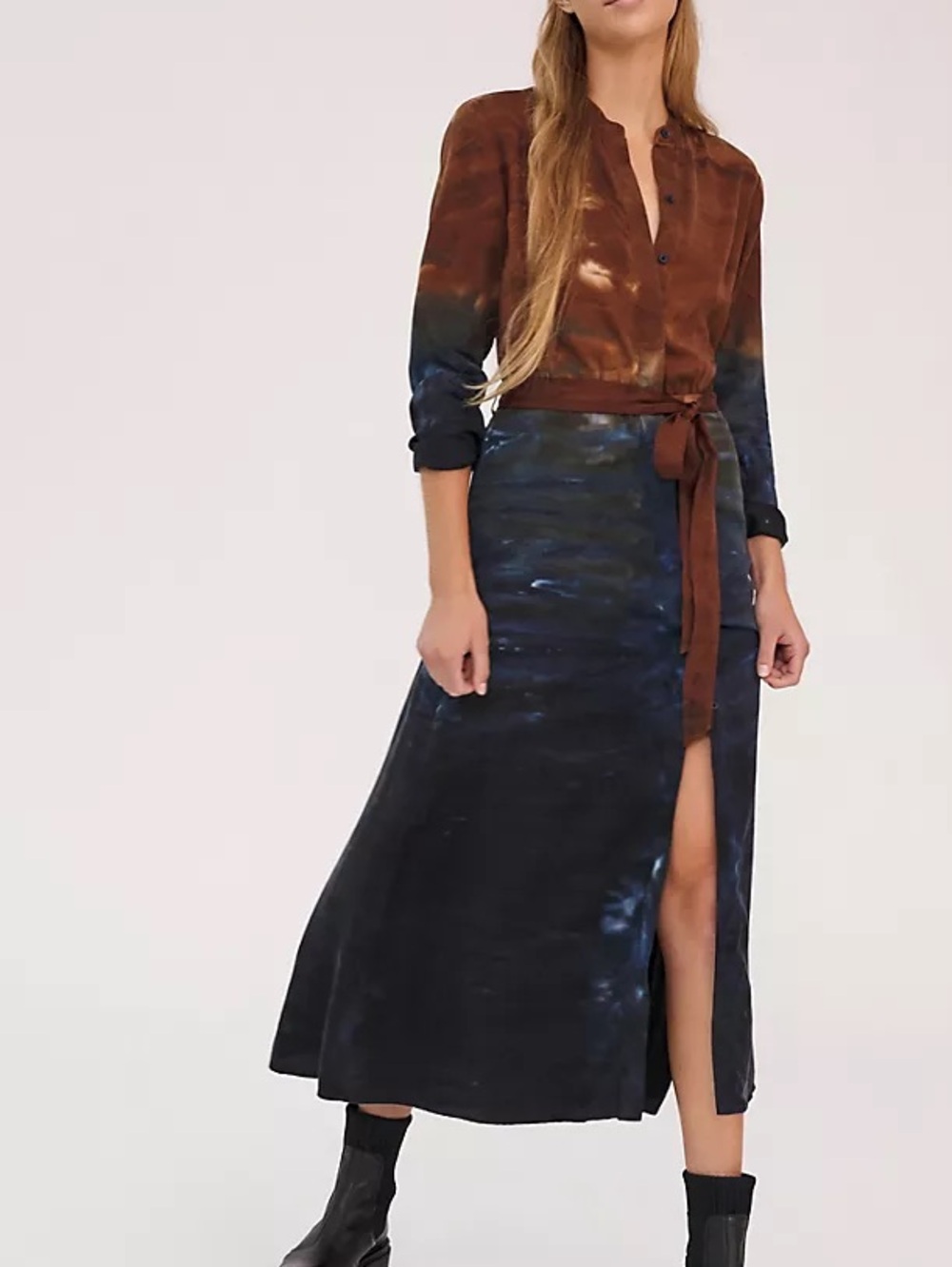 Cloth & Stone Perla Tie-Dye Maxi Dress - Picture 2 of 8